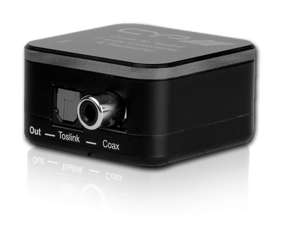 CYP AU-D2 Bi-directionele converter (digitale audiocoaxiaal met Toslink)