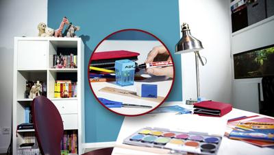 Edding Permanentmarker | blauw | streepbreedte 0,75 mm ronde punt | 10 stuks - 4-404003 4-404003