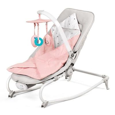Kinderkraft Wieg/wipstoel 3-in-1 FELIO roze