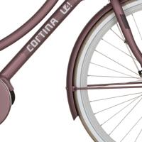 Cortina spatbord voor 28 e-u4 spicy silver matt - thumbnail