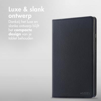 Accezz Classic Tablet Case Samsung Galaxy Tab A9 Plus Tablethoesje Zwart Accezz Classic Tablet Case Samsung Galaxy Tab A9 Plus Tablethoesje Zwart