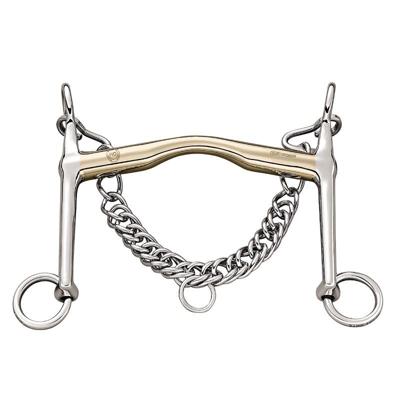 Sprenger Dressuurstang HO 7cm 12mm zilver maat:12,5