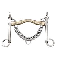 HS Dressuurstang HO 7cm 12mm zilver maat:12,5 - thumbnail