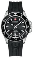Horlogeband Swiss Military Hanowa 06-4221-04-007 Rubber Zwart - thumbnail