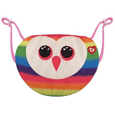 TY Wasbaar Kinder Mondkapje Uil Owen Verstelbaar 3+ TY Wasbaar Kinder Mondkapje Uil Owen Verstelbaar 3+