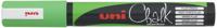 Uni-ball krijtmarker, ronde punt van 1,8 tot 2,5 mm, fluo groen - thumbnail