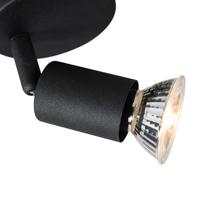 QAZQA Moderne spot zwart kantelbaar - Jeany - thumbnail