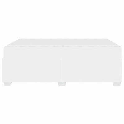 Bedframe Wit 160 x 200 cm Kunstleer