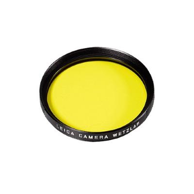 Leica 13073 Filter Yellow E49 zwart