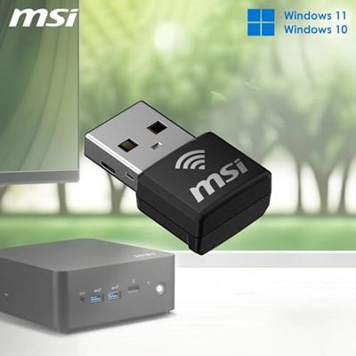 MSI AX1800 Nano WiFi USB Adapter interfacekaart/-adapter USB 2.0