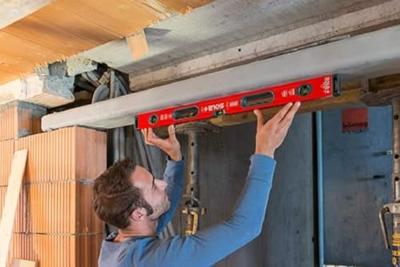 Sola Alu waterpas BIG RED3/150, 150cm 3 libellen 0,50mm/m 2 handgrepen - 01219501 - 01219501