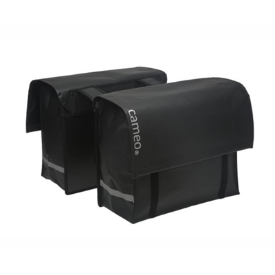 Burgers - New Looxs Tas cameo bisonyl dubbel | matzwart | 46l Burgers - New Looxs Tas cameo bisonyl dubbel | matzwart | 46l