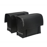 dubbele fietstas bisonyl Dull zw - thumbnail