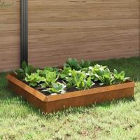 VidaXL Slakkenhekken 8 pcs roestig cortenstaal - thumbnail