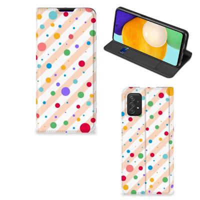 Samsung Galaxy A03s | Hoesje met Magneet | Dots Samsung Galaxy A03s | Hoesje met Magneet | Dots