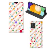 Samsung Galaxy A03s | Hoesje met Magneet | Dots - thumbnail