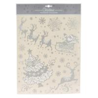 Raamsticker Zilver, 42x30cm - thumbnail