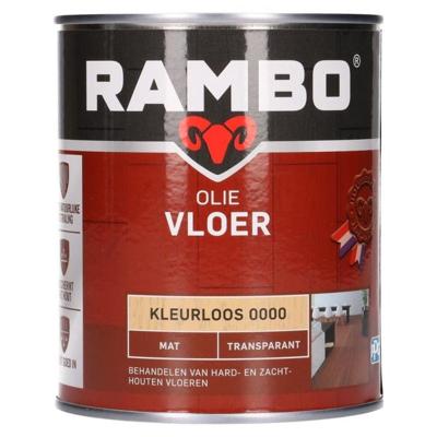 Olie vloer transp. mat 000 0,75l Rambo - Rambo Olie vloer transp. mat 000 0,75l Rambo - Rambo
