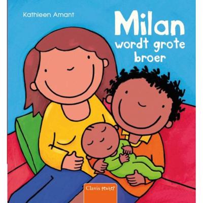 Milan wordt grote broer (Hardback)