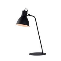 Lucide SHADI - Bureaulamp - Ø 20 cm - 1xE14 - Zwart - thumbnail