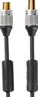 Coaxkabel 90 dB | IEC (Coax) Male - IEC (Coax) Female | 10,0 m | Antraciet - thumbnail