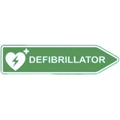 MEDX5 AED-Z-SCHILD-R AED-bord Buiten Aluminium