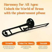 Jiggs pBone Bb Tenor Trombone Zwart met tas - thumbnail