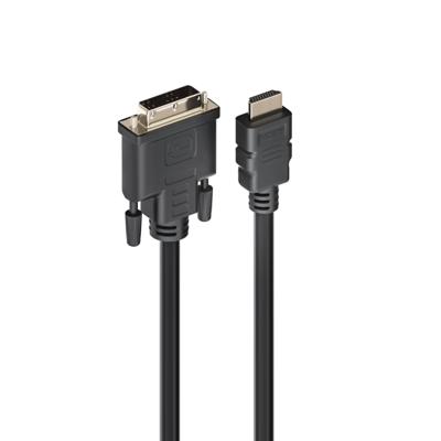 Kabel HDMI naar DVI Ewent EC1350 Zwart - Maat: 2 m