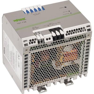 WAGO 787-736 DIN-rail netvoeding 24 V/DC 40 A Aantal uitgangen:2 x Inhoud 1 stuk(s)