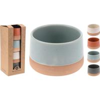 Kommenset Excellent Houseware 210000960 Keramisch Ø 9 x 5,6 cm 4 Onderdelen - thumbnail