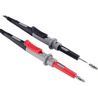 VOLTCRAFT MS-4PS-E Veiligheidsmeetsnoer 4mm-veiligheidsstekker Testpunt 1.00 m Zwart, Rood 1 stuk(s) - thumbnail