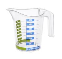 Rotho Domino Maatbeker 0.15L Transparant - thumbnail