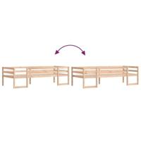 Kinderbedframe massief grenenhout 90x190 cm - thumbnail
