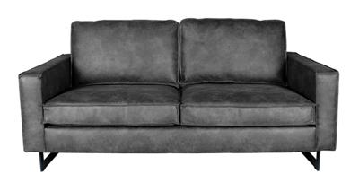 LABEL51 Bank 'Arezzo', 2-zits, kleur Grijs LABEL51 Bank 'Arezzo', 2-zits, kleur Grijs