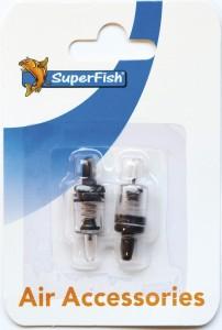 Superfish Lucht Terugslagventiel 2-pack - Geschikt voor 4/6mm Luchtslang, Veilig tegen Waterterugstroom - thumbnail