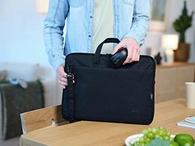 Trust Bologna Laptoptas en muisset Laptop tas Zwart