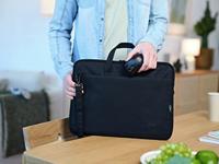 Trust Bologna Laptoptas en muisset Laptop tas Zwart - thumbnail