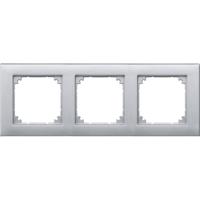 Merten 486360 Afdekking Frame System M Aluminium 1 stuk(s) - thumbnail