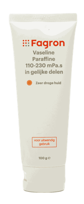 Fagron Vaseline Paraffine 110-230 mPa.s Zeer Droge Huid