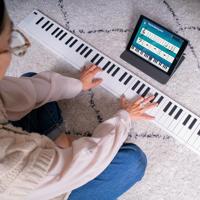 Carry-On Piano 88 Touch White opvouwbare piano 88 toetsen - thumbnail