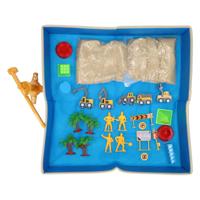 Speelzand Bouwterrein met Speelmat - thumbnail