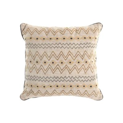 Kussen Home ESPRIT Beige Ikat 45 x 45 x 15 cm Kussen Home ESPRIT Beige Ikat 45 x 45 x 15 cm