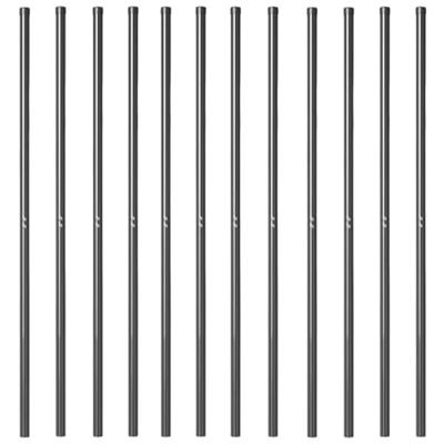 Hekpalen 12 pcs Grijs 210 cm Poedergecoat staal