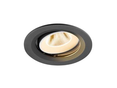 SLV InbouwspotNuminos Move M zwart/wit 2700K - 20gr - 1009650