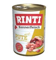 RINTI Kennerfleisch Turkey - natvoer voor honden - 400g - thumbnail