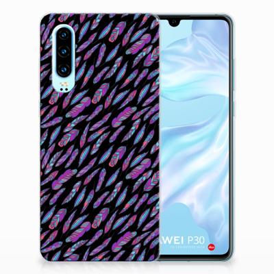 Huawei P30 | TPU bumper | Feathers Color Huawei P30 | TPU bumper | Feathers Color