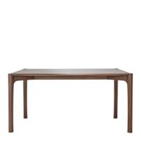 Ethnicraft Eettafel 'PI' Gevernist Teakhout, 160 x 80cm, kleur Bruin - thumbnail