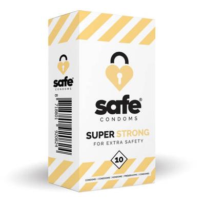 Safe Condooms super sterk 10 Stuks Safe Condooms super sterk 10 Stuks