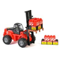 Mammoet Toys Mammoet heftruck met bouwblokken - thumbnail