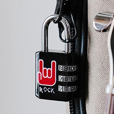 Hangslot masterlock 3 cijfer 30mm rock patroon